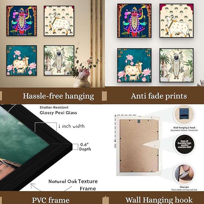 Pichwai Handmade Wall Painting - Image 2